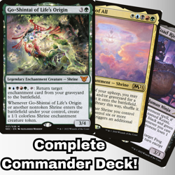 MTG Commander EDH Go-Shintai of Life's Origin 100 Cards Custom Deck Shrines - Image 1