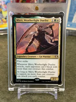 Mirri, Weatherlight Duelist RARE #347 MINT - Commander Masters CMM Magic MTG - Image 1