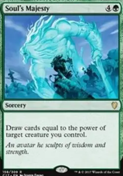 Soul's Majesty NM, English MTG Commander 2017 - Image 1