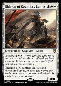 1x Eidolon of Countless Battles NM Eng MTG - Commander : WOE - Image 1