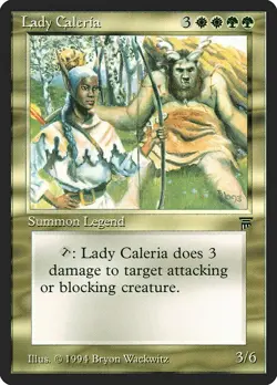 MTG Lady Caleria Legends Magic the Gathering - Image 1