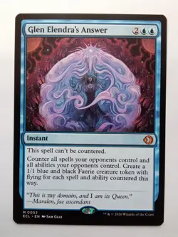 Glen Elendra's Answer 52 Lorwyn Eclipsed MTG - Image 1