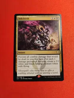 Inkshield Commander 2021 MTG Regular Near Mint - Image 1
