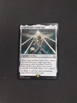 Staff of Eden, Vault's Key ~ Assassin's Creed [ NM ] [ Magic MTG ] - Image 1