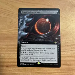 MTG / Insatiable Avarice / Outlaws Of Thunder Junction / Unplayed - Image 1
