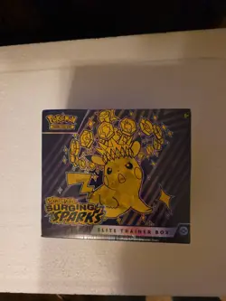 Surging Sparks Elite Trainer Box/ ETB /Pokemon TCG/Factory Sealed ✅ - Image 1