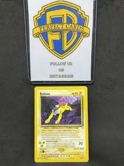 POKEMON NEO REVELATION UNLIMITED RAIKOU NONHOLO 22/64 LP- ITA - Image 1
