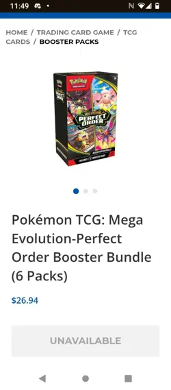 PRESALE X1 Each Perfect Order Pokemon Center ETB & Booster Box & Booster Bundle - Image 4