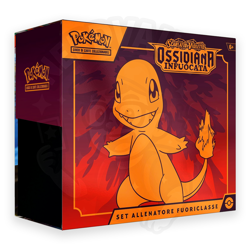 POKEMON ETB OSSIDIANA INFUOCATA SET ALLENATORE FUORICLASSE - (ITA) SEALED 820650603471 - Image 1