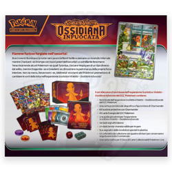 POKEMON ETB OSSIDIANA INFUOCATA SET ALLENATORE FUORICLASSE - (ITA) SEALED 820650603471 - Image 4