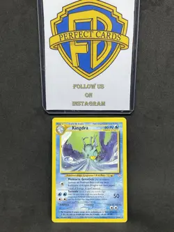 POKEMON NEO REVELATION UNLIMITED KINGDRA NONHOLO 19/64 LP- ITA - Image 1