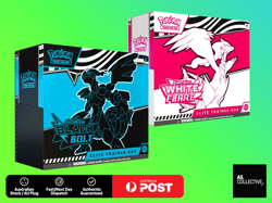 🔥 Pokemon TCG: Scarlet & Violet—Black Bolt & White Flare ETB ✅ FREE SHIP - Image 1