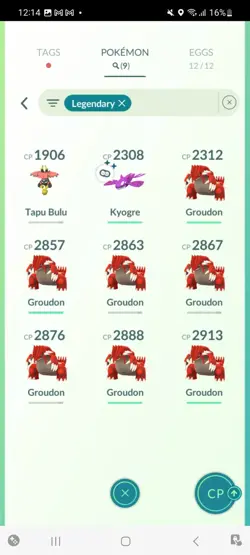 Pokemon Go (Stage 33) Shiny Legendary Kyogre ( 10 Shinys ) - Image 3