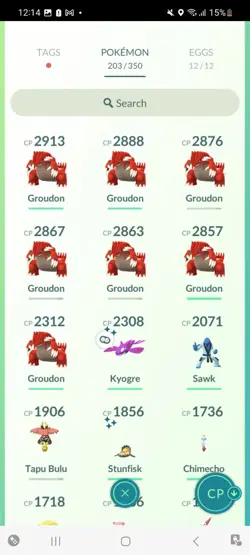 Pokemon Go (Stage 33) Shiny Legendary Kyogre ( 10 Shinys ) - Image 5