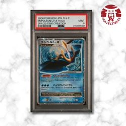 Pokemon Card Japanese - Empoleon LV.X DP1 - PSA 9 - Space-Time Creation - Image 1