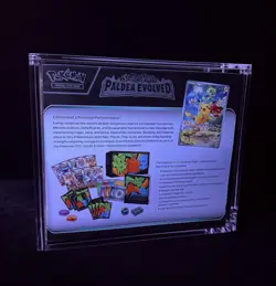 Pokemon Scarlet Violet Paldea Evolved Elite Trainer Box ETB Sealed Acrylic Case 820650853661 - Image 4