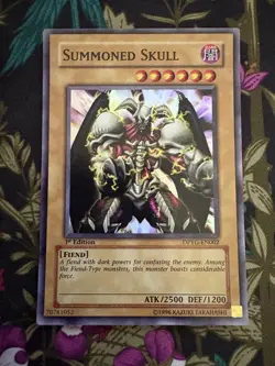 Summoned Skull DPYG-EN002 - Yugi - 1st Edition - LP - Image 1