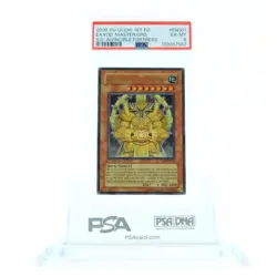 2006 EXXOD Master of the Guard Invincible Fortress PSA 6 Yu-gi-oh - Image 2