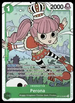 Legacy of the Master #OP12-034 Perona - Image 1