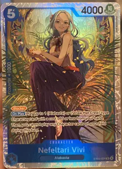 One Piece TCG - Nefeltari Vivi SR EB03-024 - NM/M English - In Hand Heroines Ed - Image 1