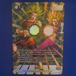 Bandai Dragon Ball Super Card Game Kale FB08-032 SR Foil Tournament of Power - Image 1