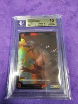 Godzilla Card Game Booster Set 1 EBP01-008+ GODZILLA 2004 BGS Pristine 10 POP 2 - Image 1