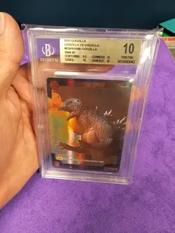 Godzilla Card Game Booster Set 1 EBP01-008+ GODZILLA 2004 BGS Pristine 10 POP 2 - Image 4