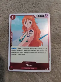 OP01-016 - Nami | ONE PIECE Card Game - Rare - Romance Dawn - English - NM - Image 1