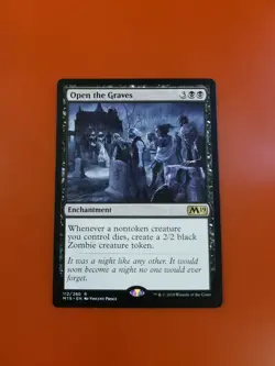 1x Open the Graves | M19 Core Set 2019 | MTG Magic Cards - Image 3