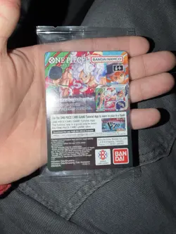 One Piece CCG Monkey D. Luffy Voyage 5000 Power Card - Image 2