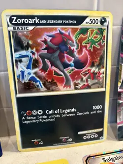 JUMBO Pokemon 5 Card Lot ‘09 Arceus, ‘11 Zoroark, Metagross, Rayquaza. View Pix - Image 4