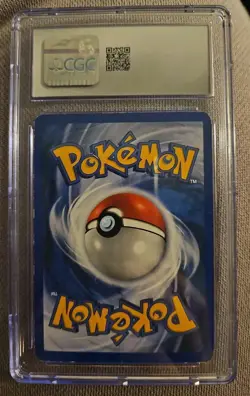 Chunky Pikachu CGC Excellent 5 Pokemon (1999) Jungle 60/64 Card Slab - Image 2