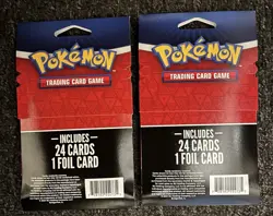 Pokemon TGC 25 Card Envelope - One Foil Guaranteed New Sealed-2 Packs! 50 Cards! - Image 2