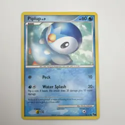 Piplup 015/017 Pop Series 6 Basic Common Regular 60 HP Pokemon TCG Card - Image 1