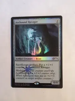 Arcbound Ravager WMCQ Promo Cards Foil - Image 1