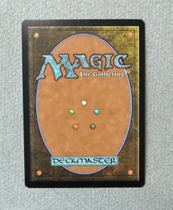 Magic MTG Altered Painted Island Chibi Pirate Anime Girl by white_alters - Image 2