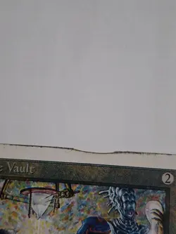 MTG Time Vault Vintage White Border (Unlimited/Revised) Mark Tedin HP Rare Artif - Image 2