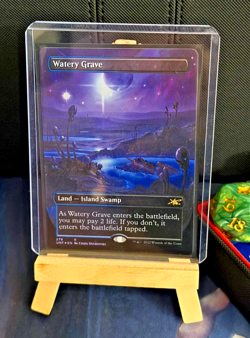 MTG Watery Grave #278 Unfinity Borderless Showcase Foil NM ENGLISH - Image 1