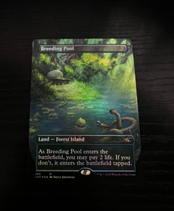 Breeding Pool Foil bordlerless mtg Unfinity - Image 1