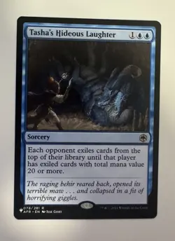Tasha's Hideous Laughter (REGULAR) x1 - MTG The List PLST #AFR-78 - NM - Image 1