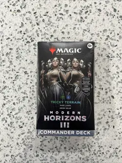 Magic The Gathering MTG Modern Horizons III Commander Deck Tricky Terrain New - Image 1