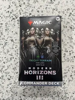 Magic The Gathering MTG Modern Horizons III Commander Deck Tricky Terrain New - Image 2