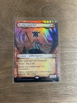 Hexing Squelcher (Showcase) Lorwyn Eclipsed Foil - Image 1