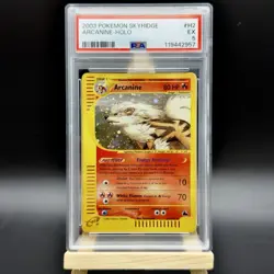 ARCANINE 2003 POKEMON SKYRIDGE HOLO CARD GRADATA PSA 5 EX H2 H32 VINTAGE TCG ENG - Image 1