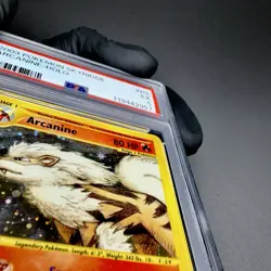 ARCANINE 2003 POKEMON SKYRIDGE HOLO CARD GRADATA PSA 5 EX H2 H32 VINTAGE TCG ENG - Image 5