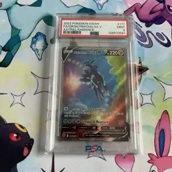 2022 Pokemon Astral Radian Origin Forme Dialga V (Alternate Art) 177/189 PSA 9 - Image 1