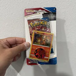 Pokemon Battle Styles Blister Pack Charmander Promo With Swirl (SWSH092) Sealed 728192526978 - Image 1