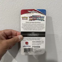 Pokemon Battle Styles Blister Pack Charmander Promo With Swirl (SWSH092) Sealed 728192526978 - Image 2