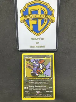 POKEMON NEO REVELATION UNLIMITED SNEASEL NONHOLO 24/64 LP ITA - Image 1