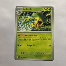 Ludicolo 007/094 - Regular Uncommon - Pokemon TCG: Phantasmal Flames - Image 1